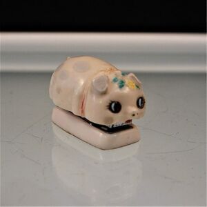 Vintage 1983 Piggy Mini Stapler W.A. Hong Kong